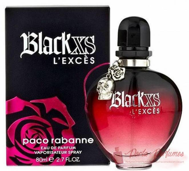 Decant / Amostra do Perfume Feminino Paco Rabanne Black XS L'excès Eau de Parfum (EDP)