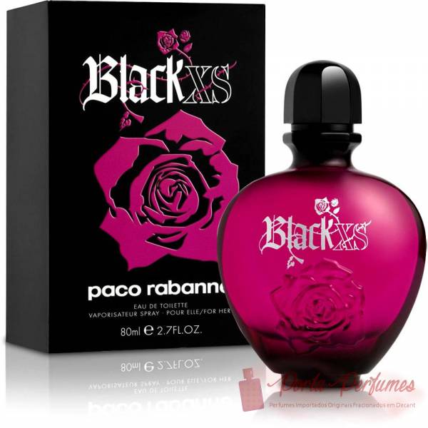 Decant / Amostra do Perfume Feminino Paco Rabanne Black XS Eau de Toilette (EDT)